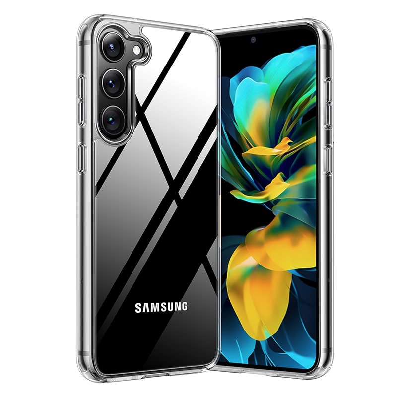 Torras Diamond Series Phone Case for Samsung Galaxy S23 - Clear - X0031KOSBV
