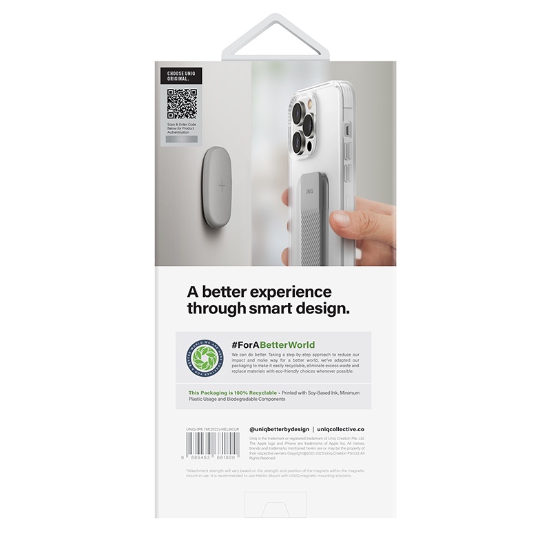 UNIQ Mount Series Phone Case for iPhone 14 Plus - Lucent (Clear)