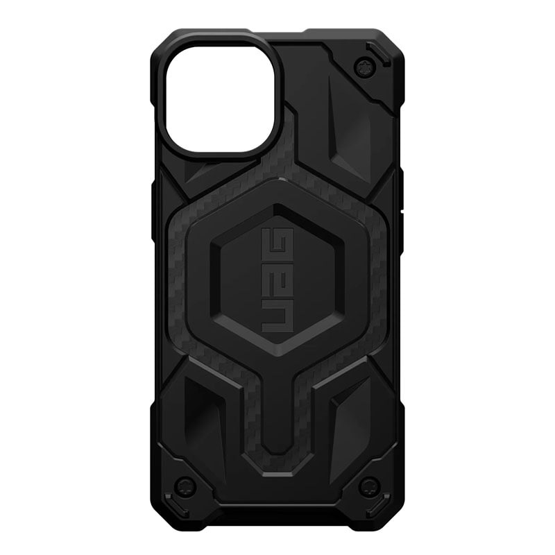 UAG Monarch Pro Magsafe Series Phone Case for iPhone 14 & iPhone 13 - Carbon Fiber