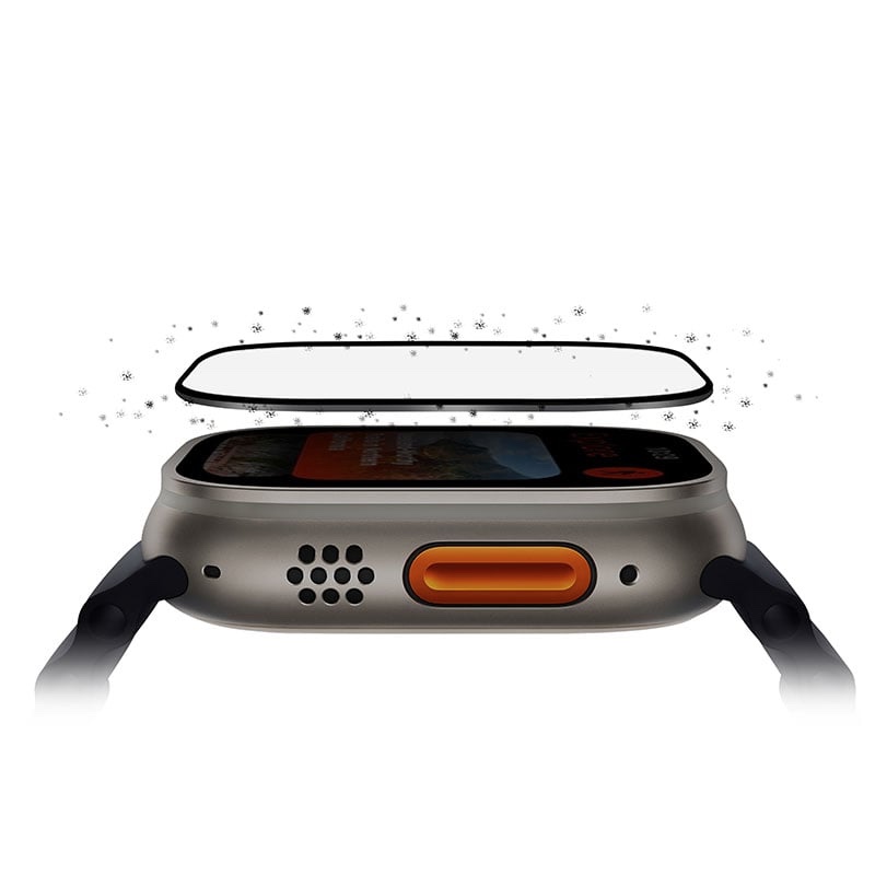 Uniq Optix Vivid Clear Glass Screen Protector For Apple Watch Ultra/Ultra 2