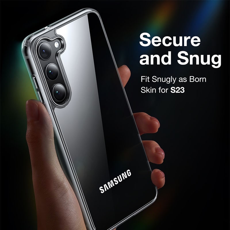 Torras Diamond Series Phone Case for Samsung Galaxy S23 - Clear - X0031KOSBV