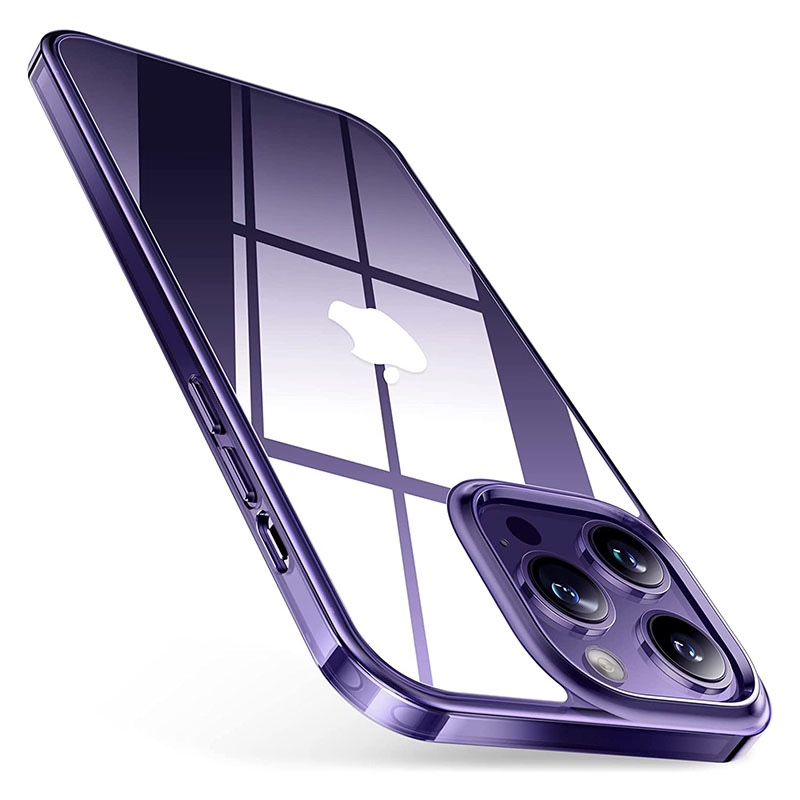 Torras Diamond Series Phone Case for iPhone 14 Pro - Deep Purple