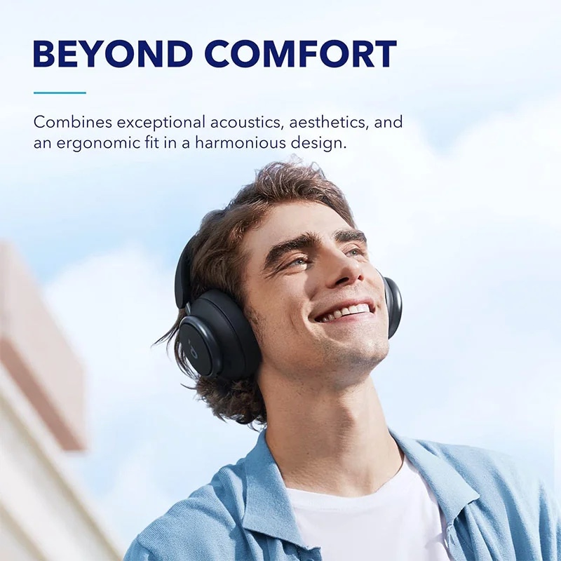 Anker Soundcore Space Q45 Adaptive Active Noise Cancelling Headphones - Black