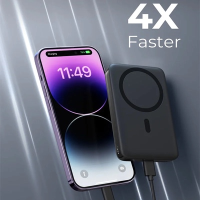 AUKEY MagLynk 10000mAh Magnetic Wireless Charging Power Bank PB