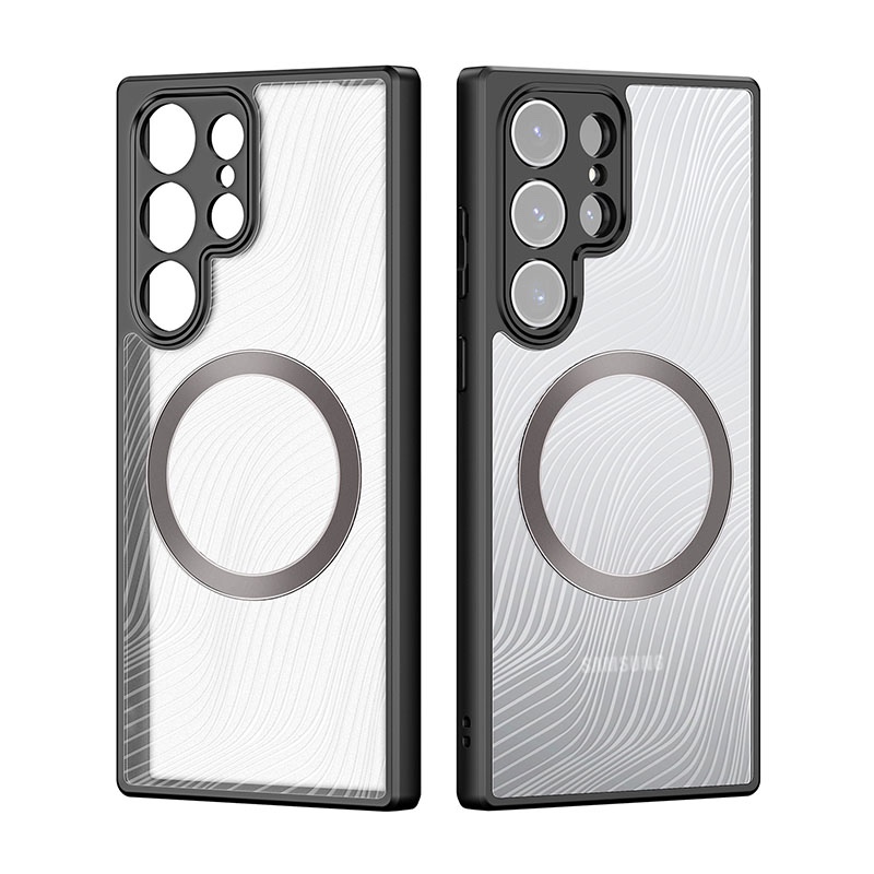 Aimo Mag Series Phone Case for Samsung Galaxy S23 Ultra – Black