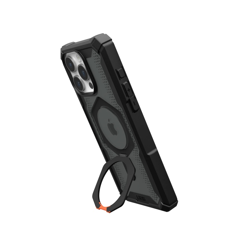 UAG Plasma XTE Magnetic Magsafe Compatible Phone Case for iPhone 15 Pro Max – Black/Orange