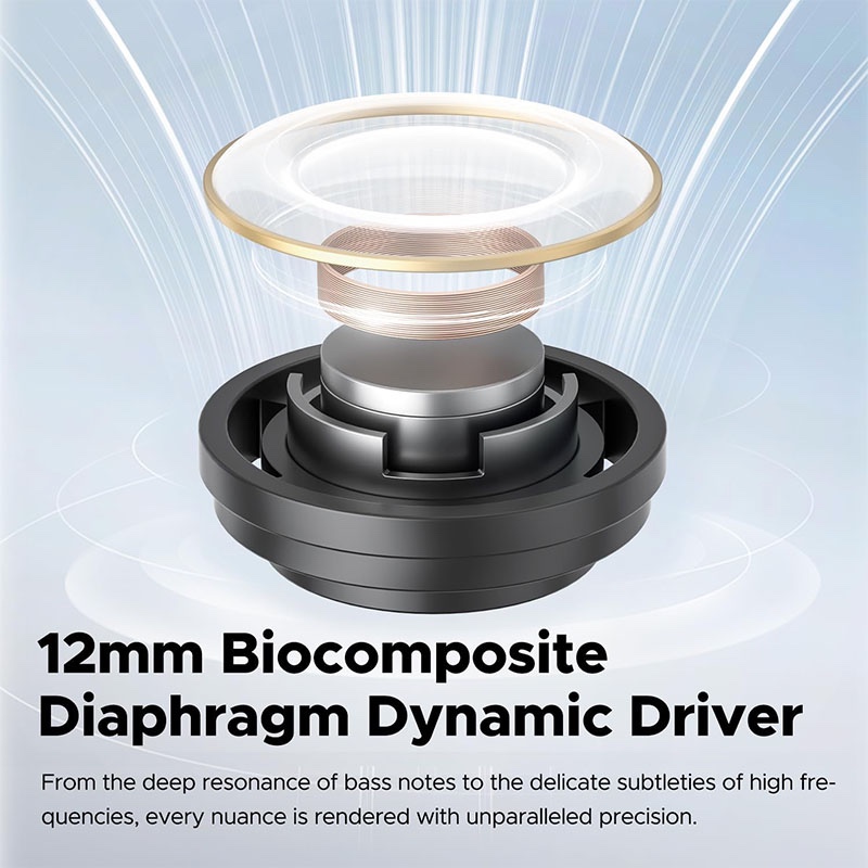 SoundPEATS Clear True Wireless Inexpensive Earbuds, Bluetooth 5.3 12mm, 2 Mic with ENC, Clear Calls with Deep Bass, Game Mode, 40H, IPX4, APP Customize EQ - Black