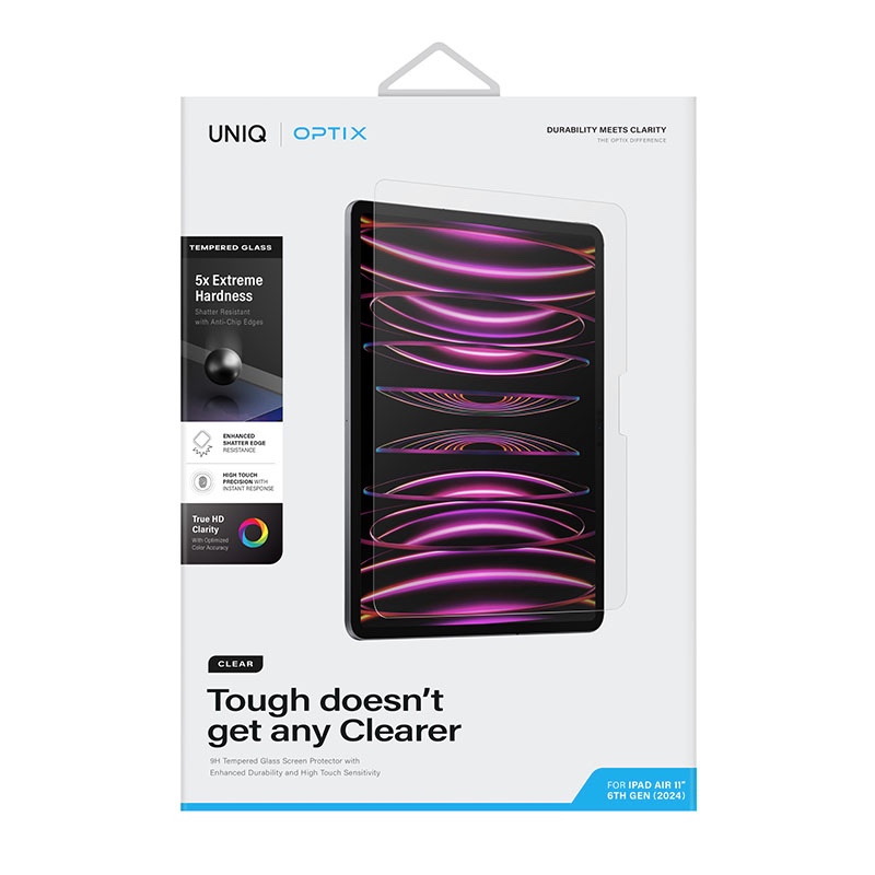 Uniq Optix Clear Screen Protector for iPad Air 11