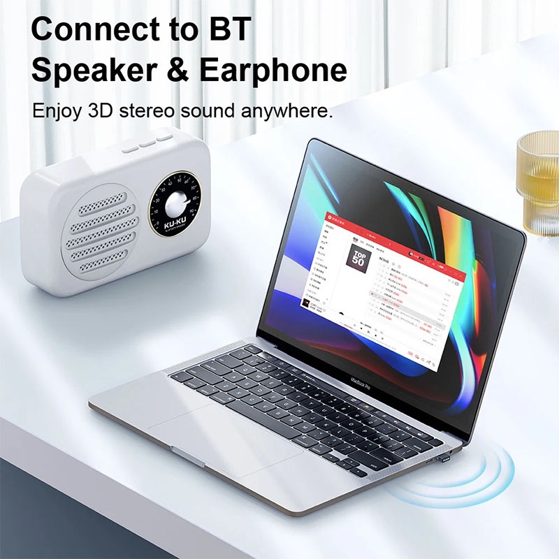 Mcdodo USB-A Universal Bluetooth 5.1 Wireless Adapter Transmitter - OT-1580