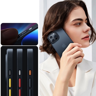 Torras Guardian Series Phone Case for iPhone 16 Pro Max – Black