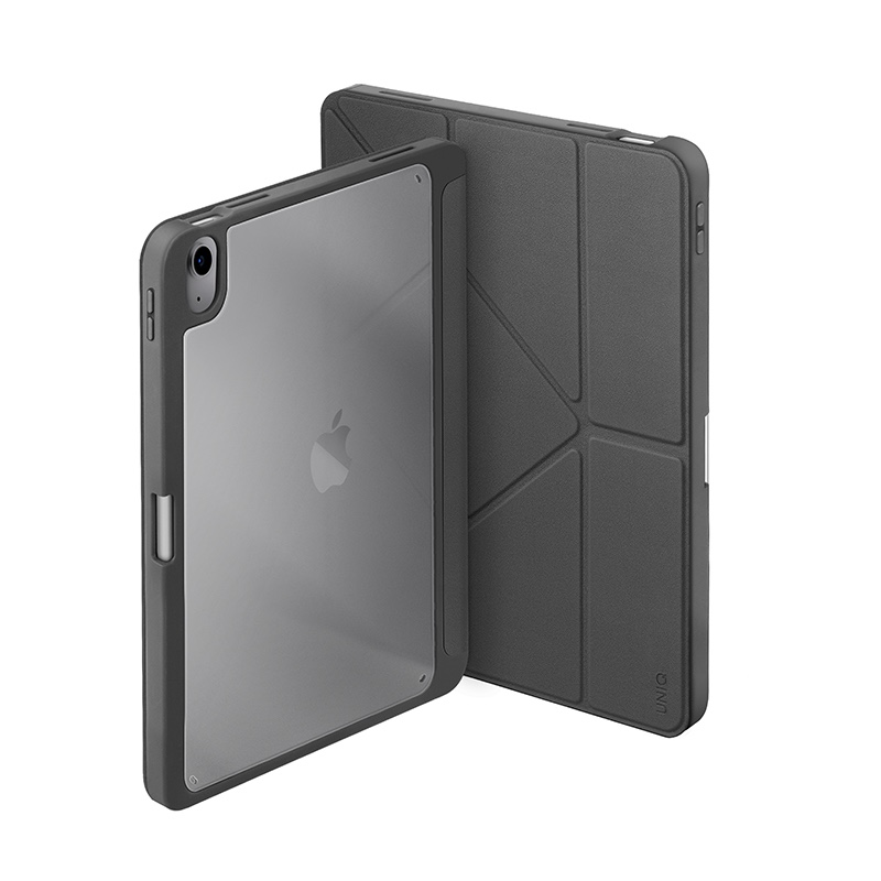 UNIQ Moven Case for iPad 10th Gen (2022) 10.9’ - Charcoal (Grey)