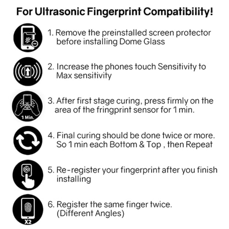 Galaxy S10 Whitestone Dome Glass Tempered Glass Screen protector with UV
