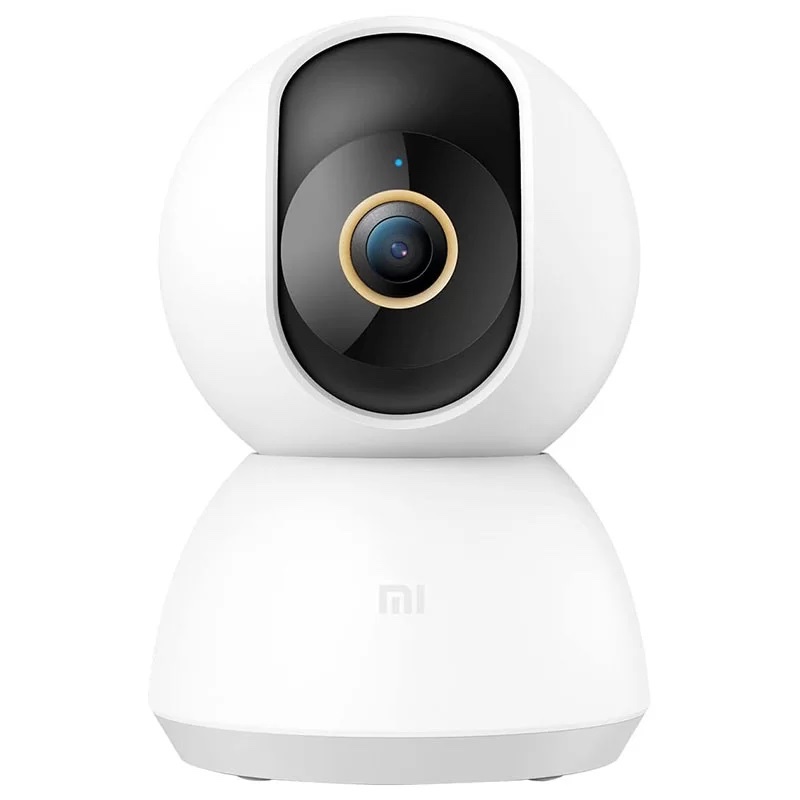 Xiaomi Smart Camera C300, 2K Clarity, 360° Vision, AI Human Detection, F1.4 Large Aperture and 6P Lens, Enhanced Color Night Vision in Low Light - White