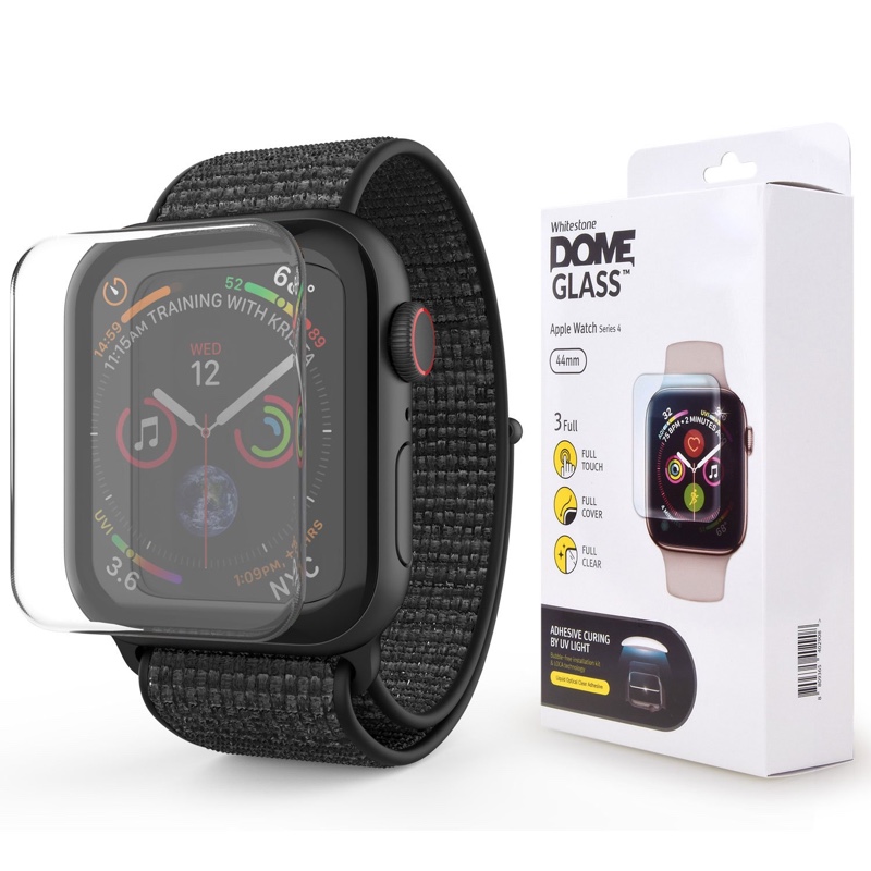 Whitestone Apple Watch Series 4 / 5 / 6 / SE (44 MM) Pack of 2