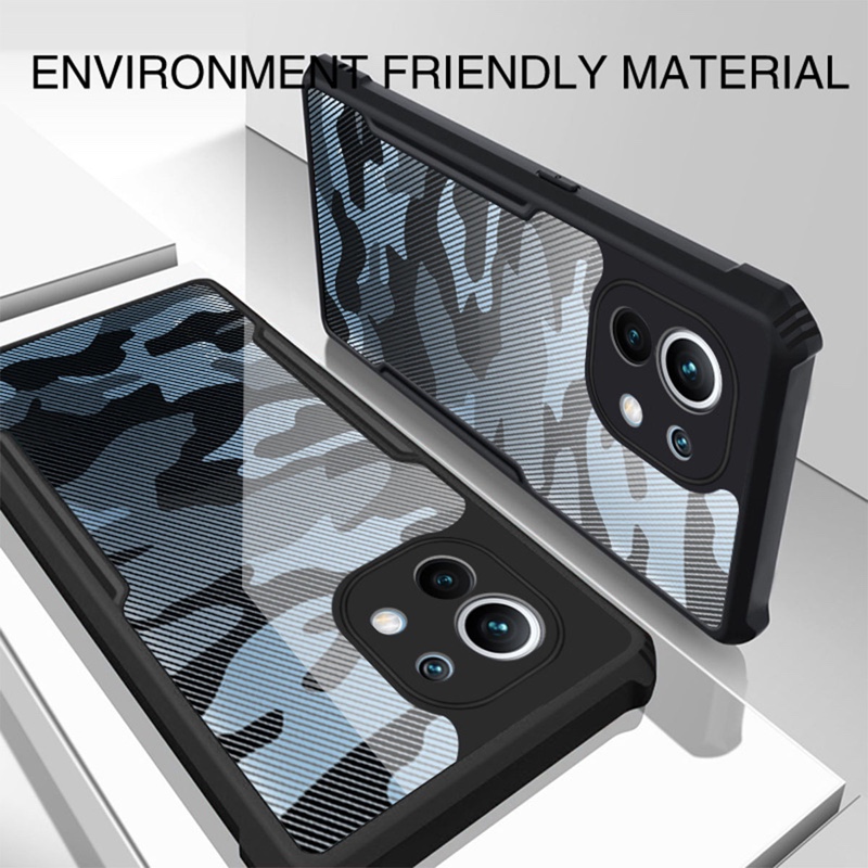 RZANTS Xiaomi Mi 11 Camouflage Case (Black)