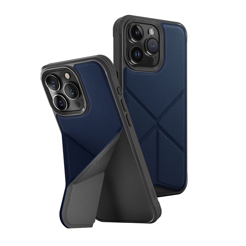 UNIQ Transforma Magclick Magsafe Compatible Phone Case for iPhone 15 Pro Max  - Electric Blue