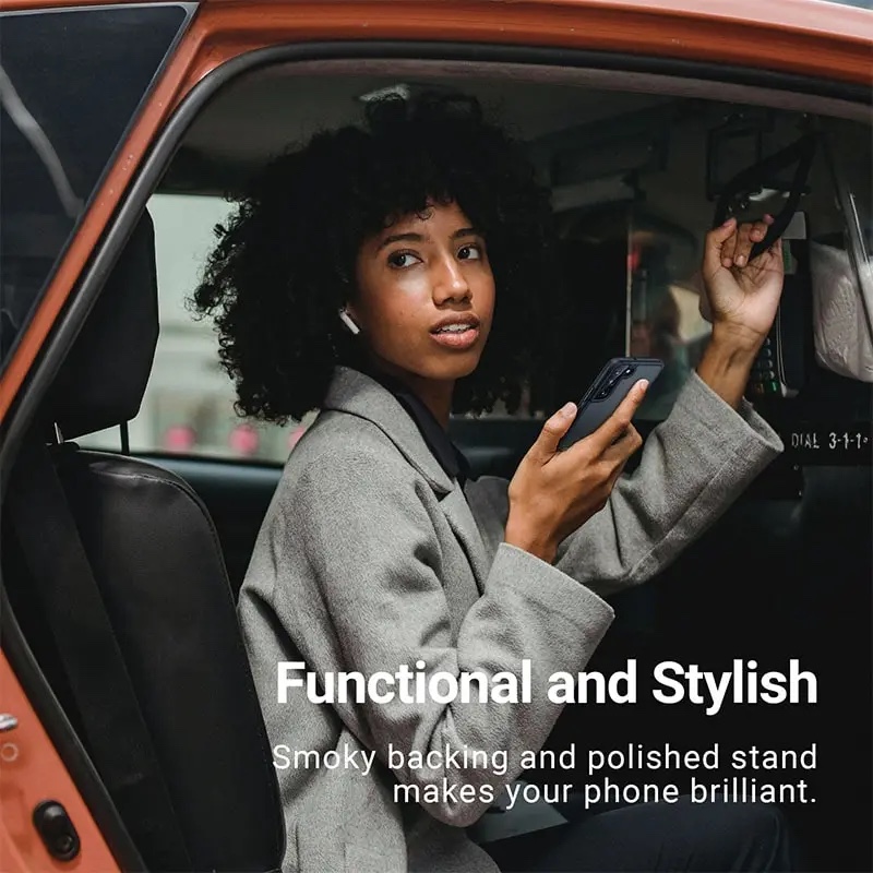 Torras MarsClimber Series Phone Case For Samsung Galaxy S22 Plus Case - Black