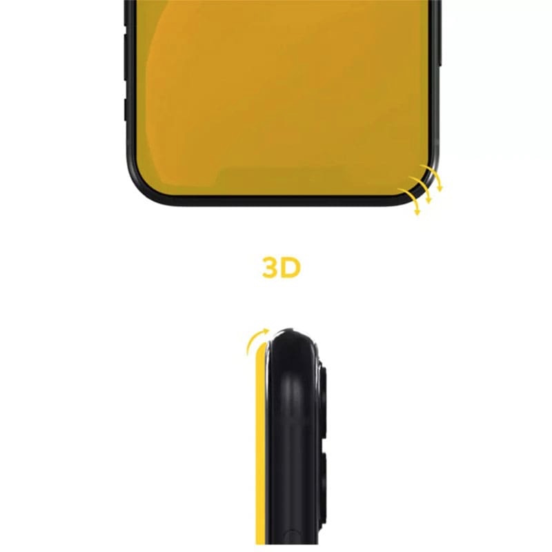 RhinoShield 3D Impact Screen Protector for iPhone 13 Pro Max (Black) + Alignment Frame