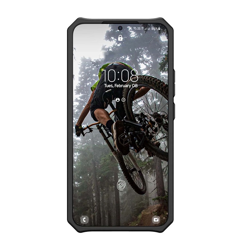 UAG Samsung Galaxy S22+ Phone Case Monarch - Kevlar Black - 810070368609