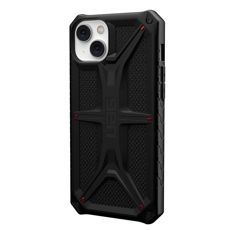 UAG Monarch Series Phone Case for iPhone 14 Plus - Kevlar Black