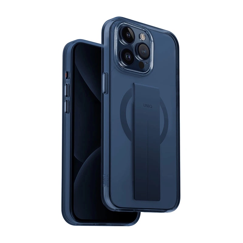 Uniq Heldro Mag MagSafe/MagClick Compatible Case for iPhone 15 Pro – Ultramarine Deep Blue