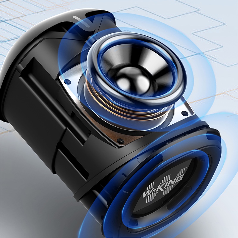 W-king D120 True Wireless Bluetooth Speaker with Powerful Sound & Super Heavy Bass