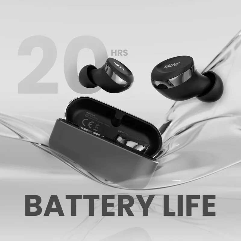 Hifuture YACHT True Wireless Earbuds with AptX Adaptive, Wind Noise Cancellation 8.0, IPX5 – Rose