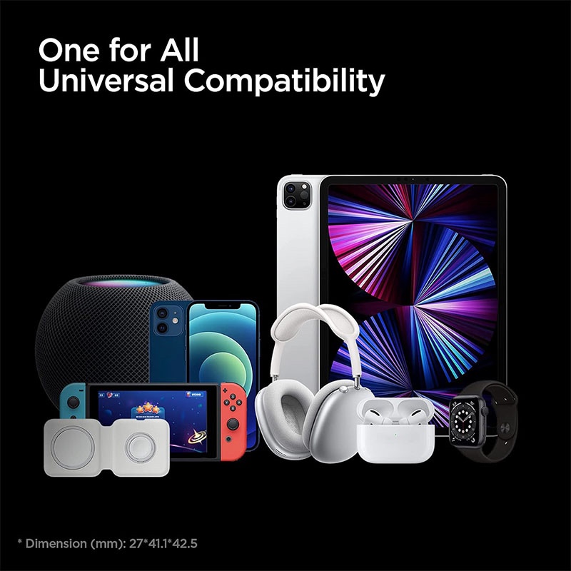 Spigen 20W PD ArcStation USB C 3.0 Fast Charging Wall Charger - White