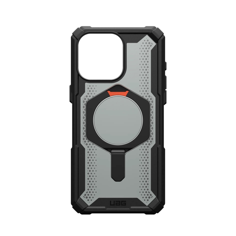 UAG Plasma XTE Magnetic Magsafe Compatible Phone Case for iPhone 15 Pro Max – Black/Orange