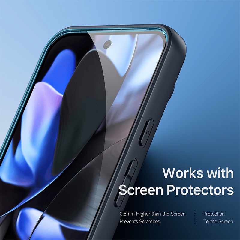 Aimo Series Back Cover for Google Pixel 9 / 9 Pro - Black