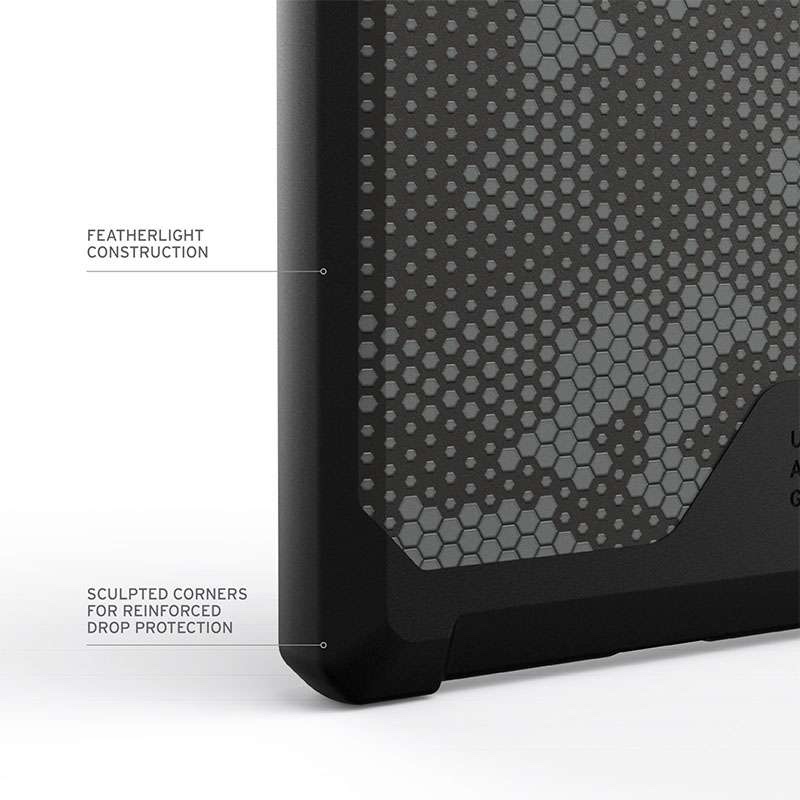 UAG Metropolis LT Magsafe Compatible Phone Case for Samsung Galaxy S24 Ultra – Micro Hex Camo Graphite