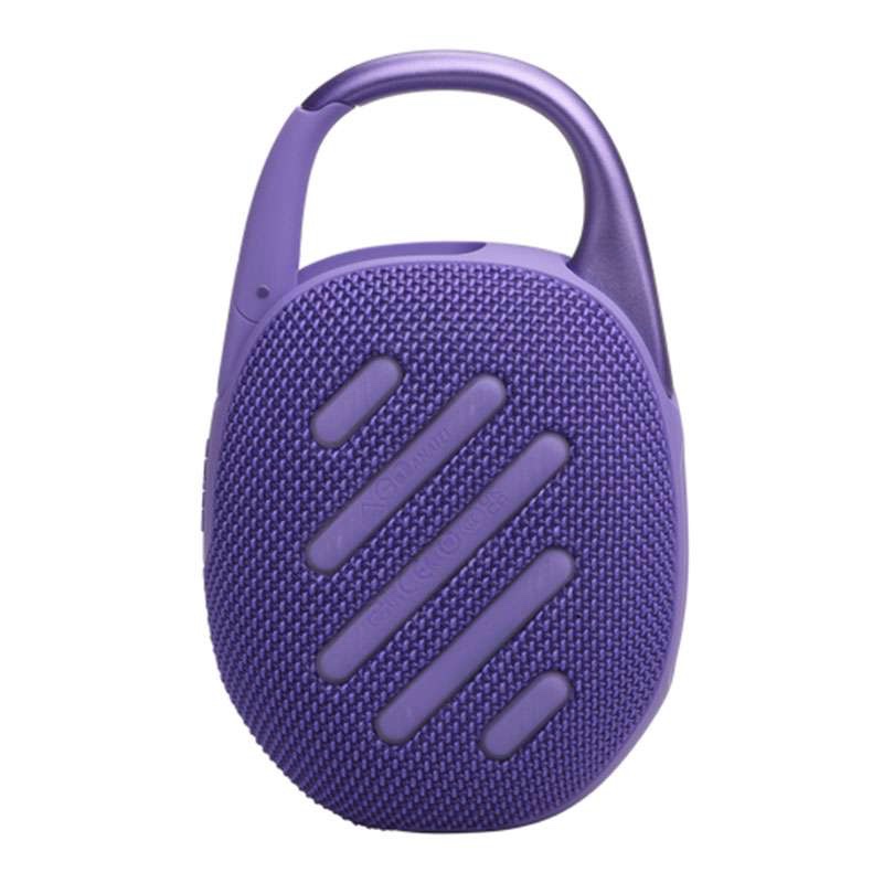 JBL Clip 5 – Ultra-Portable, Waterproof & Dustproof Bluetooth Speaker, Big Pro Sound with Punchy bass, Up to 12 Hours of Play – Purple