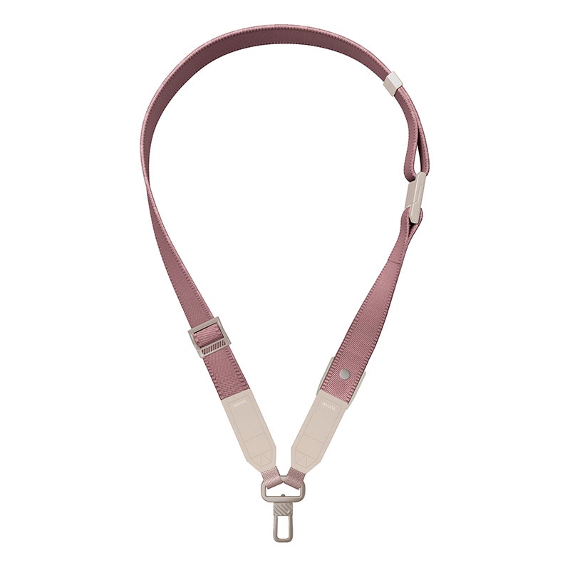 Uniq Vista 2-in-1 Lanyard & Hand Strap for all Phones - Light Burgundy