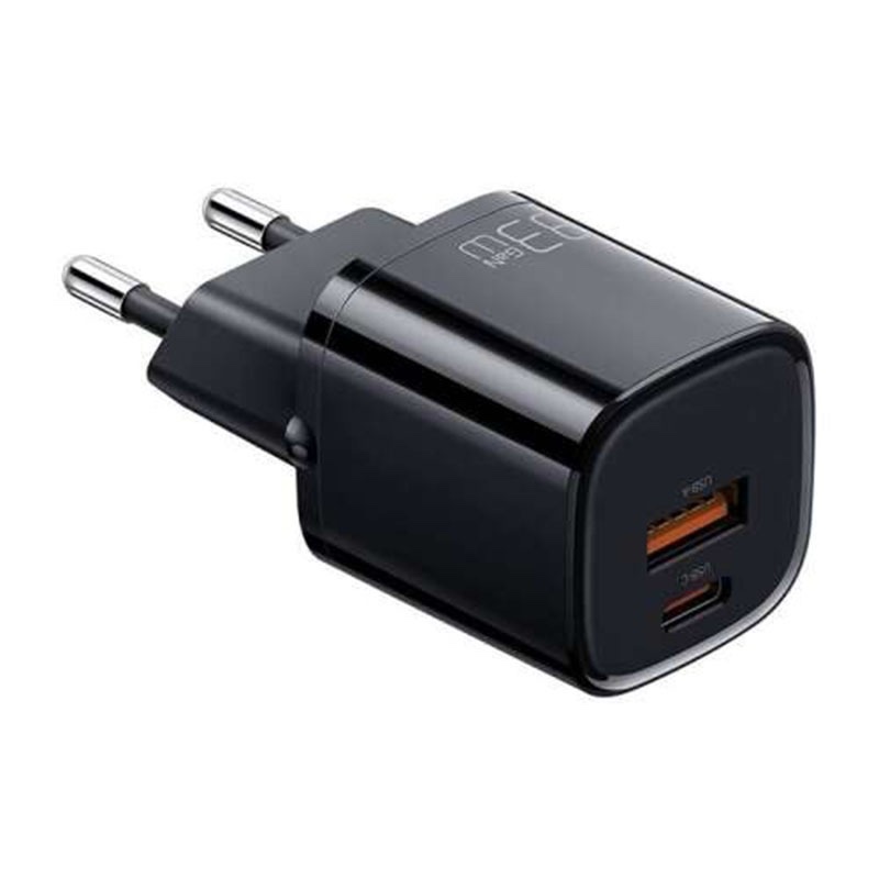 Mcdodo 33W PD+QC Dual Port Nano Charger EU - Black