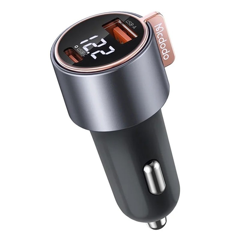 Mcdodo Car Charger Mobile 75W Dual Port USB A + C Fast Charging - CC-3690
