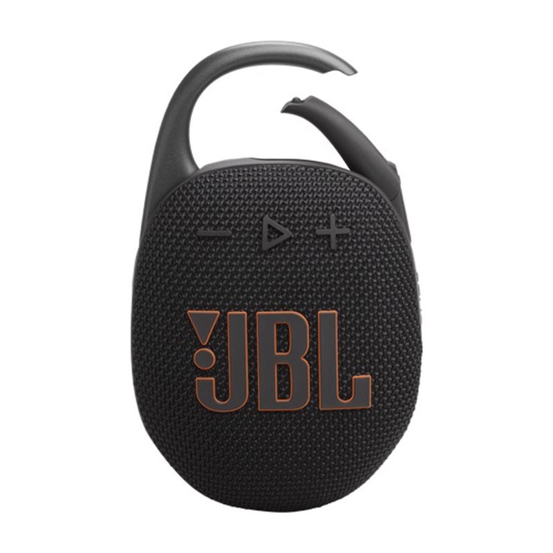 JBL Clip 5 - Ultra-Portable, Waterproof & Dustproof Bluetooth Speaker, Big Pro Sound with Punchy bass, Up to 12 Hours of Play - Black