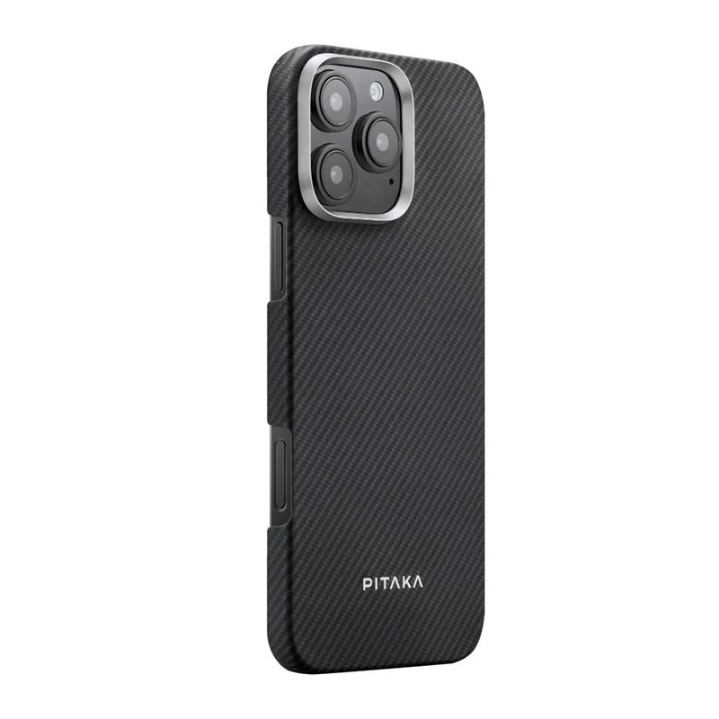 Pitaka Ultra-Slim Case for iPhone 16 Pro Max – Black/Grey