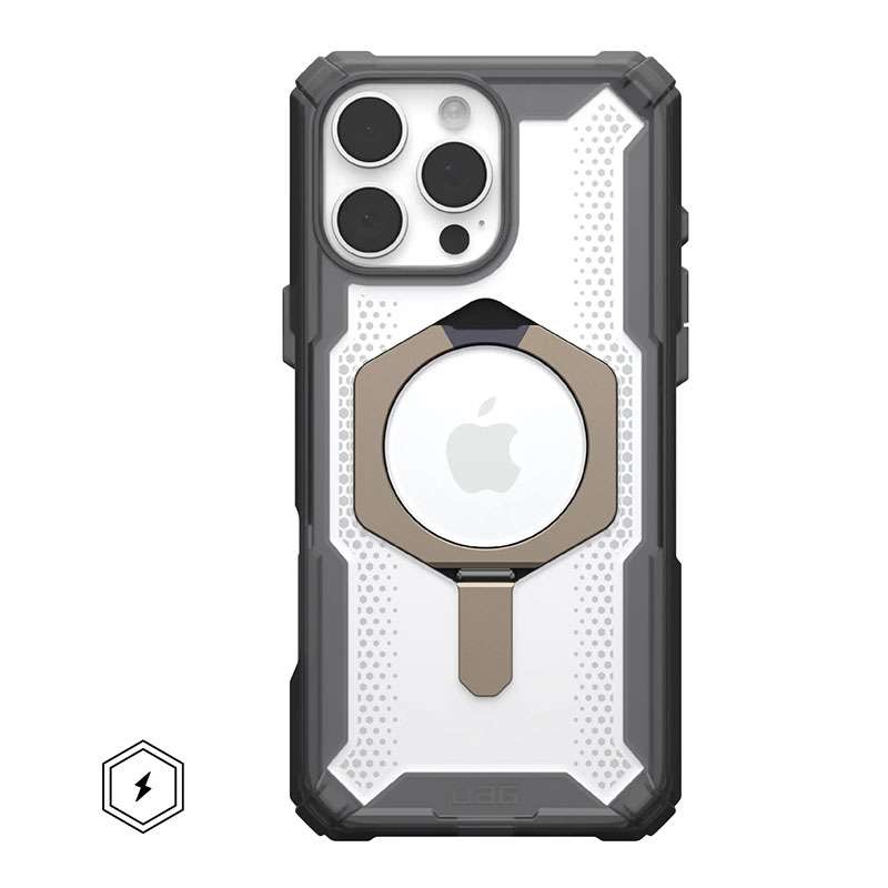 UAG Plasma XTE MagSafe Compatible Phone Case for iPhone 16 Pro Max - Ash/Titanium