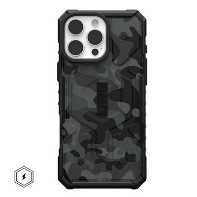 UAG Pathfinder SE Magsafe Compatible Phone Case for iPhone 16 Pro Max – Midnight Camo