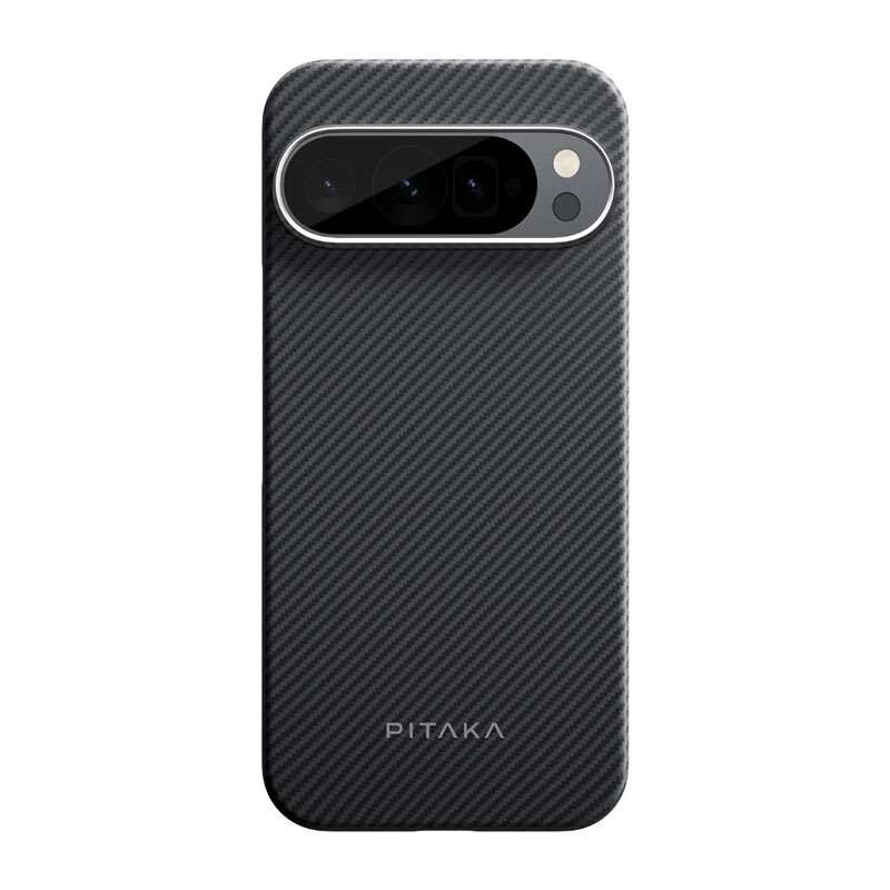 Pitaka MagEZ Compatible Case for Google Pixel 9 Pro XL – Black/Grey
