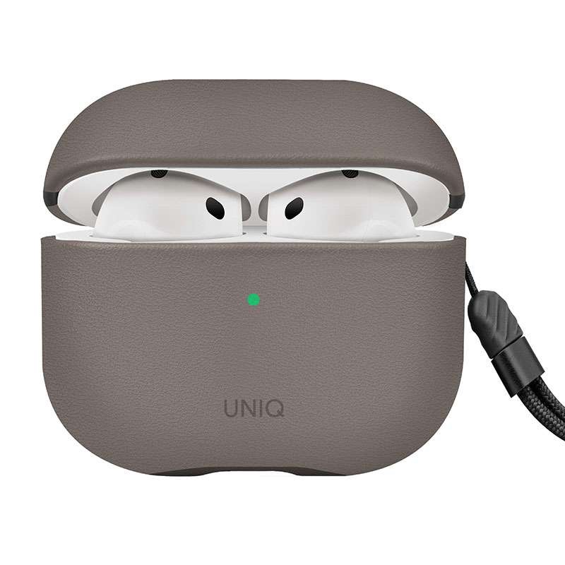 UNIQ Lyden DS Case for Apple AirPods 4th Gen - Grey