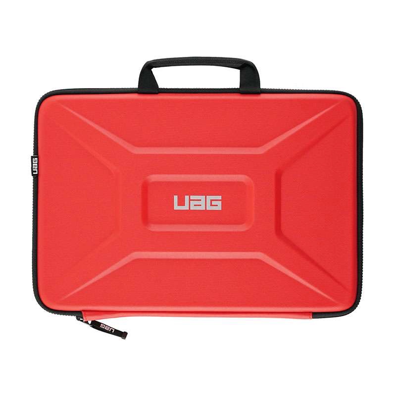 UAG Medium Sleeve with Handle for Laptops/Tablets Fits upto 13” - Magma