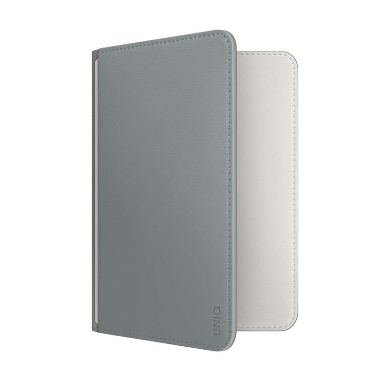 Uniq Belmont Passport and Cards Holder with RFID Blocking - Lichen/Ivory