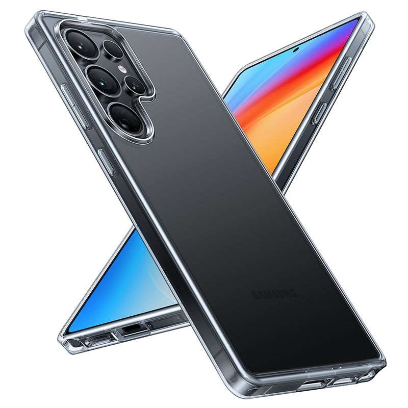 Torras Guardian Series Phone Case for Samsung Galaxy S25 Ultra – Clear