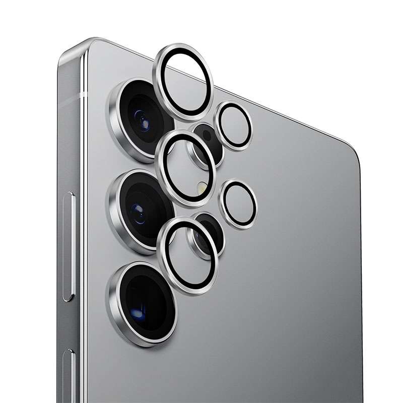 UNIQ Optix Camera Lens Protector for Samsung Galaxy S25 Ultra – Silver