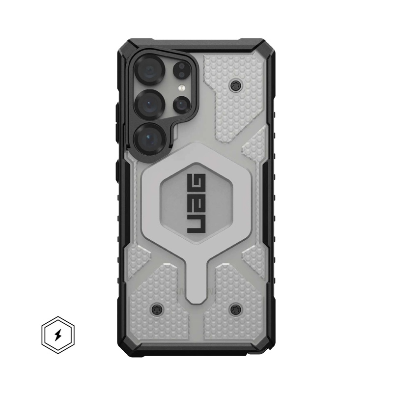 UAG Pathfinder Magsafe Compatible Phone Case for Samsung Galaxy S25 Ultra - Ice/Silver
