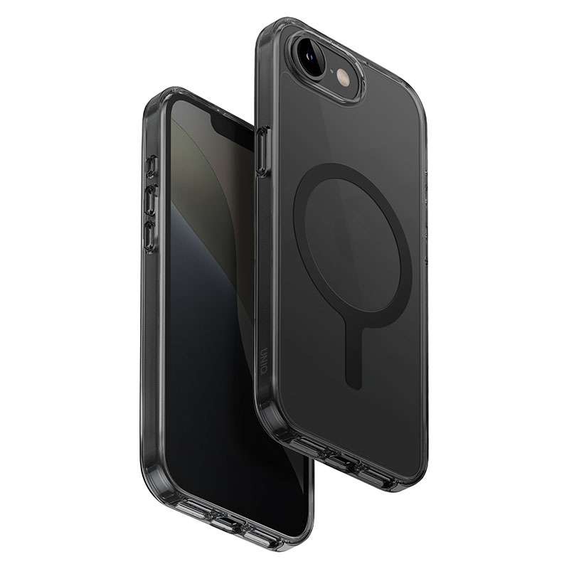 UNIQ LifePro MagSafe Compatible Phone Case for iPhone 16E – Smoke