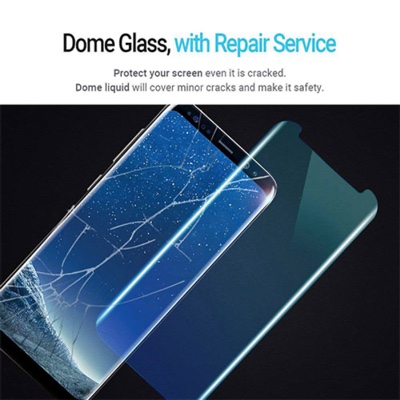 Galaxy S8 PLUS Whitestone Dome Glass Tempered Glass Screen protector with UV