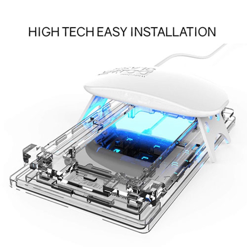 Google Pixel 3 XL Whitestone Dome Glass Tempered Glass Screen protector with UV