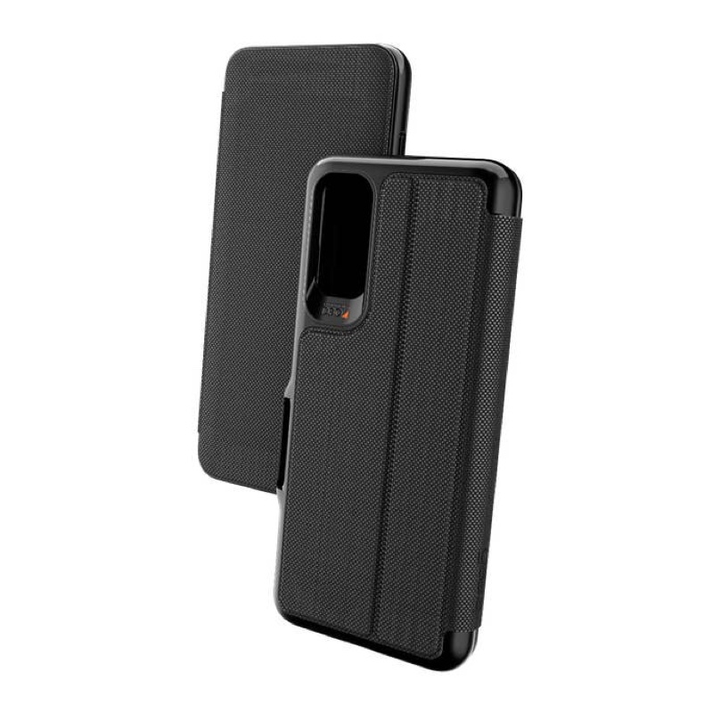 GEAR4 D3O Oxford Eco Folio-Style Phone Case for Samsung Galaxy S20/S20 5G (Black) - 840056115392